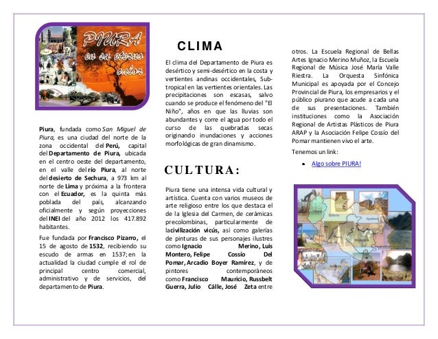 Piura tríptico