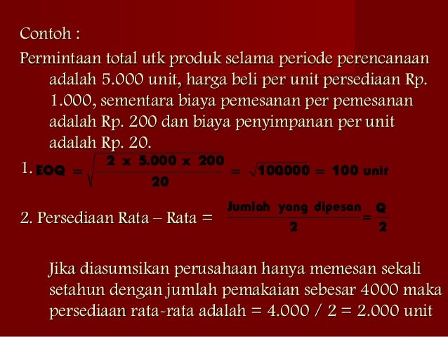 Manajemen Piutang Persediaan
