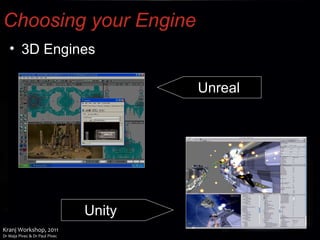 Choosing your Engine 3D Engines World Creator Unity Unreal 