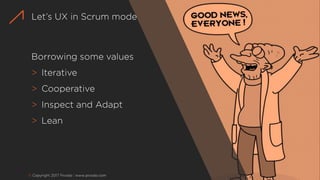 How to blend Design and UX with Agile