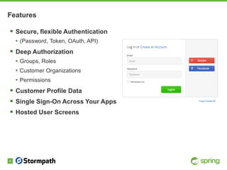 Spring Boot Authentication...and More! | PPTX