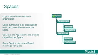 Part 2: Architecture and the Operator Experience (Pivotal Cloud Platform Roadshow)