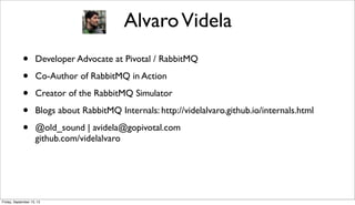 Introduction to RabbitMQ | Meetup at Pivotal Labs
