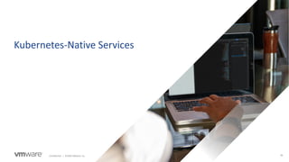 40Confidential │ ©2020 VMware, Inc.
Kubernetes-Native Services
 