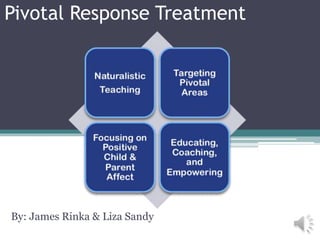 Pivotal Response Treatment
By: James Rinka & Liza Sandy
 