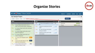 Organize Stories
 