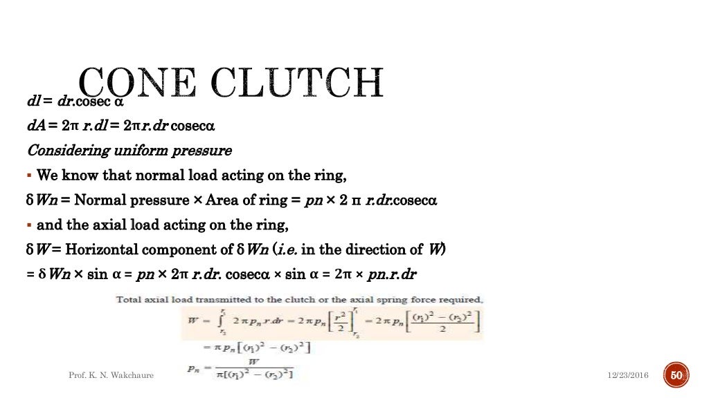 Pivot bearings and friction clutches