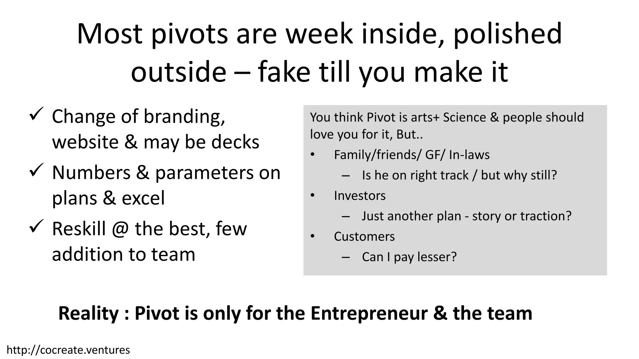 Pivoting For Startups Pptx