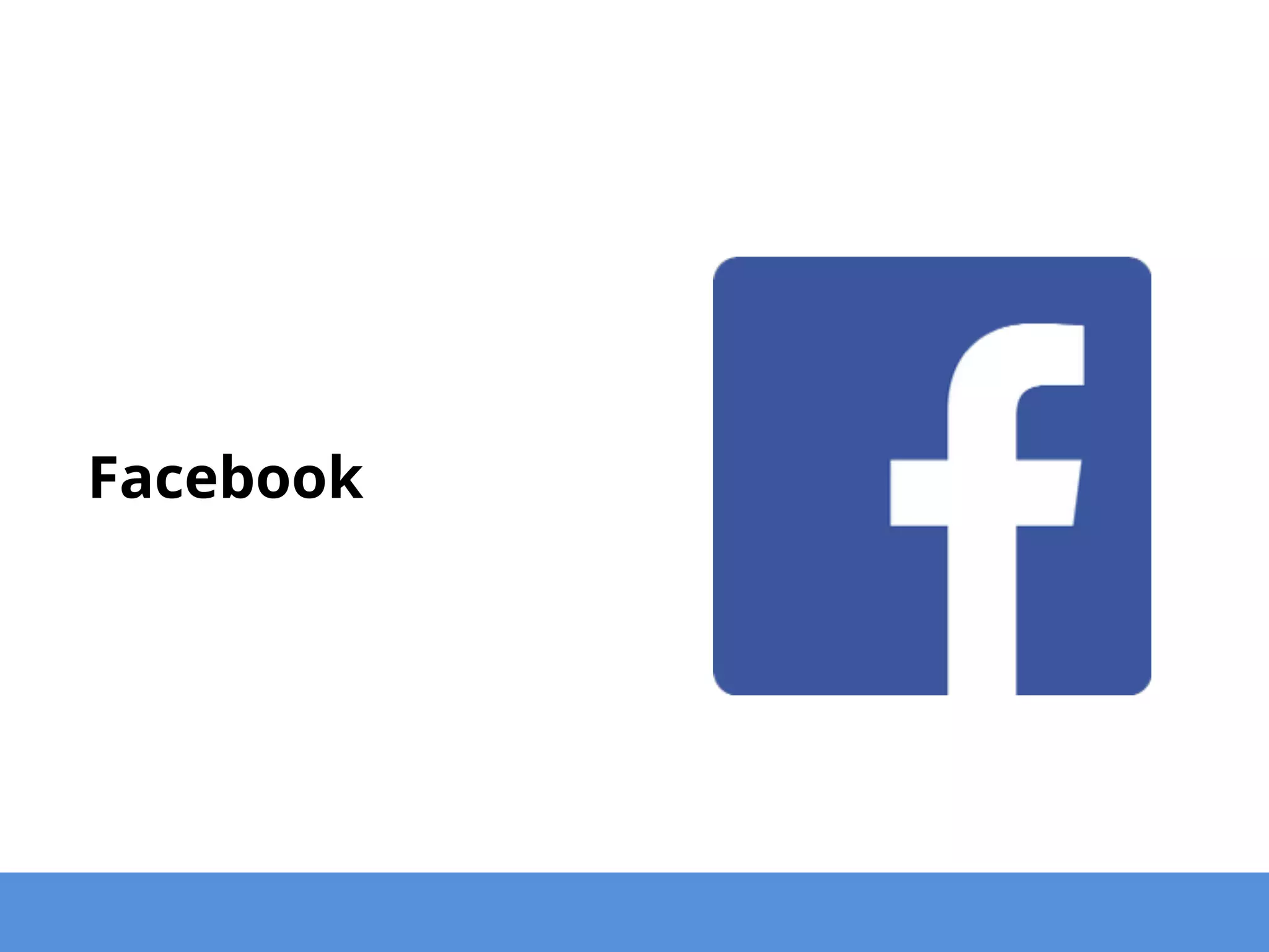 Facebook
• Emozionale (immagini e video)
• Focalizzato (conosce al meglio il nostro target)
• Intuitivo (semplice da avviare)
 