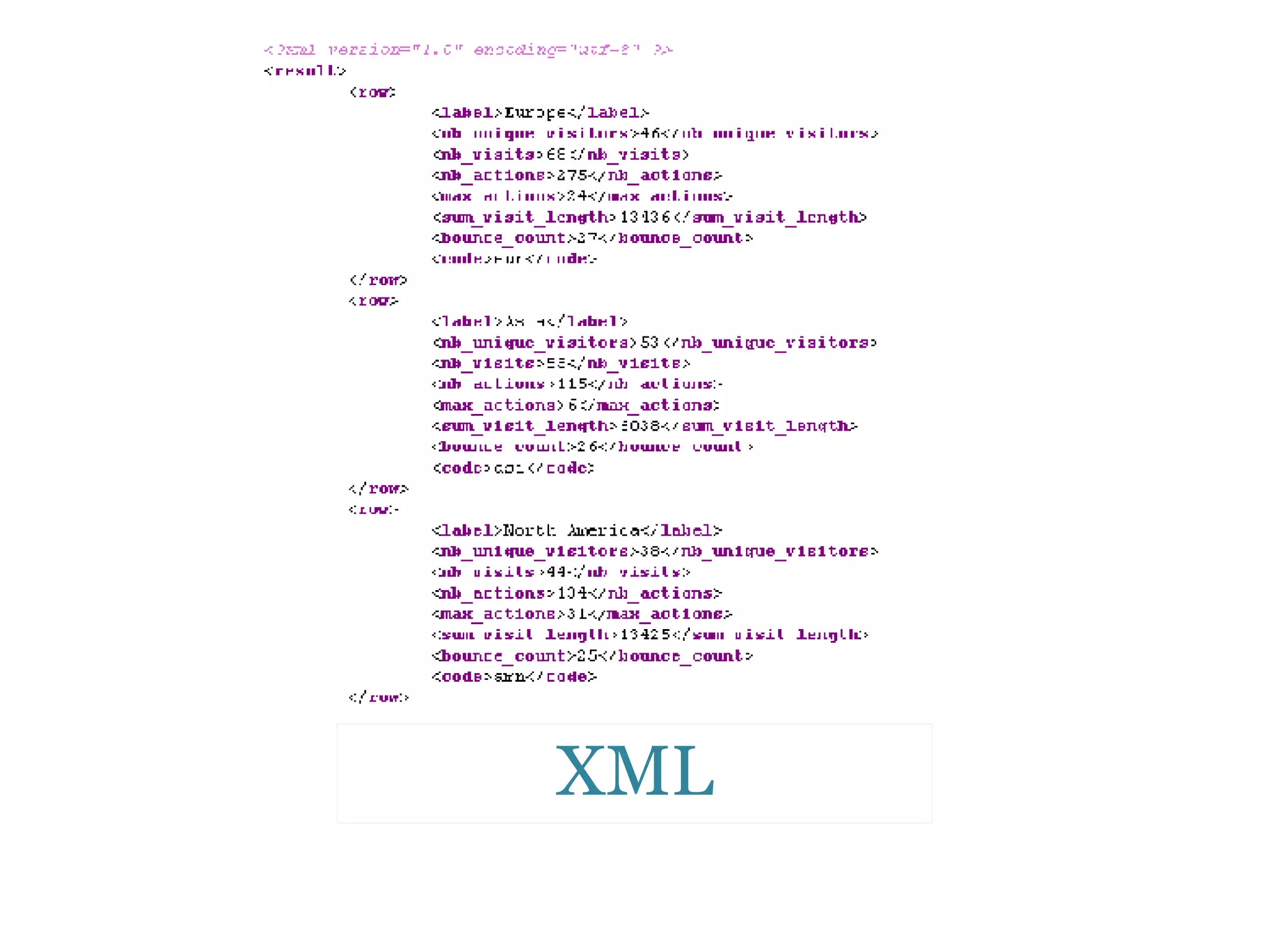 XML 