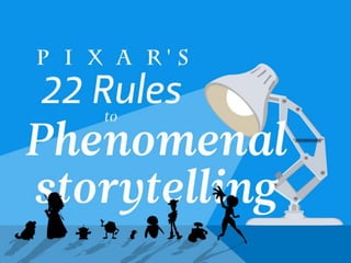 Pixar 22-rules-to-phenomenal-storytelling