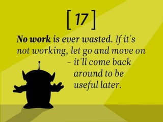 Pixar's 22 Rules to Phenomenal Storytelling