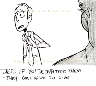 Pixar Story Internship 2015: X-Files