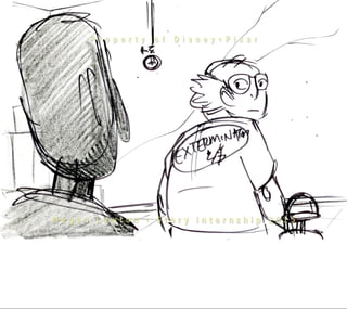 Pixar Story Internship 2015: X-Files