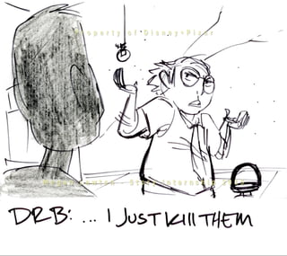 Pixar Story Internship 2015: X-Files