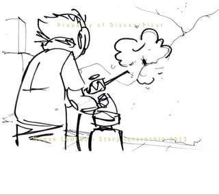 Pixar Story Internship 2015: X-Files