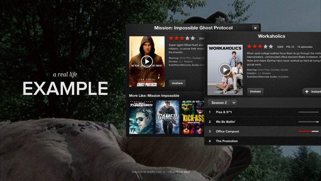 image from netflix.com x the
