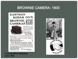BROWNIE CAMERA: 1900
Cosmopolitan Magazine
June 1900
 