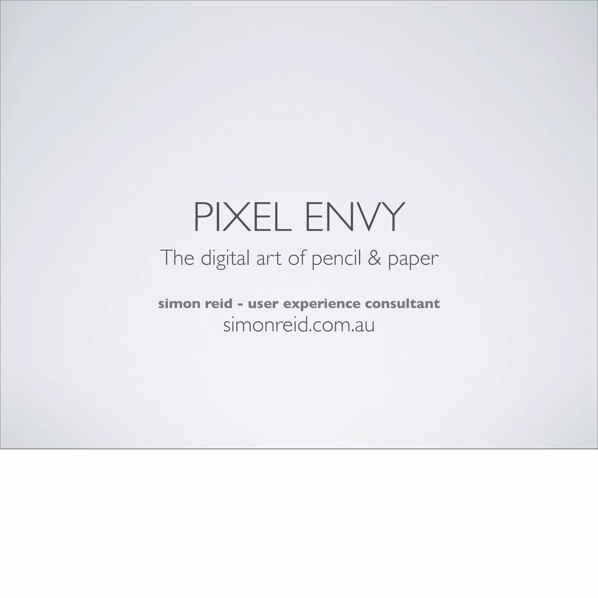 Pixel Envy