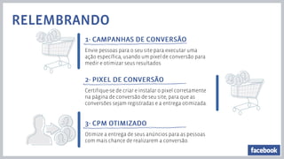 Campanhas no Facebook: Pixel de Conversão e oCPM