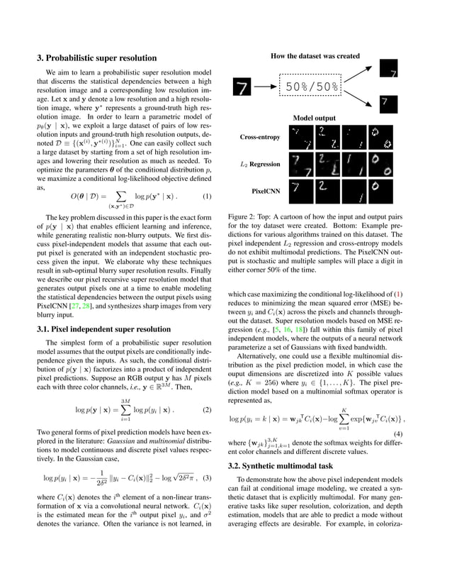 Pixel Recursive Super Resolution. Google Brain | PDF