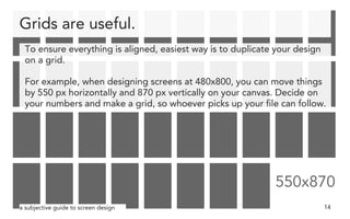 Subjective Guide to Screen Design - part 1 | PDF