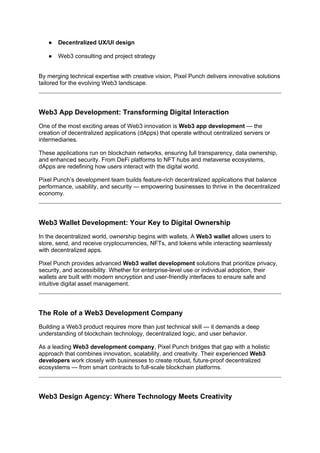 Embracing the Future: How Web3 Development is Redefining the Digital ...
