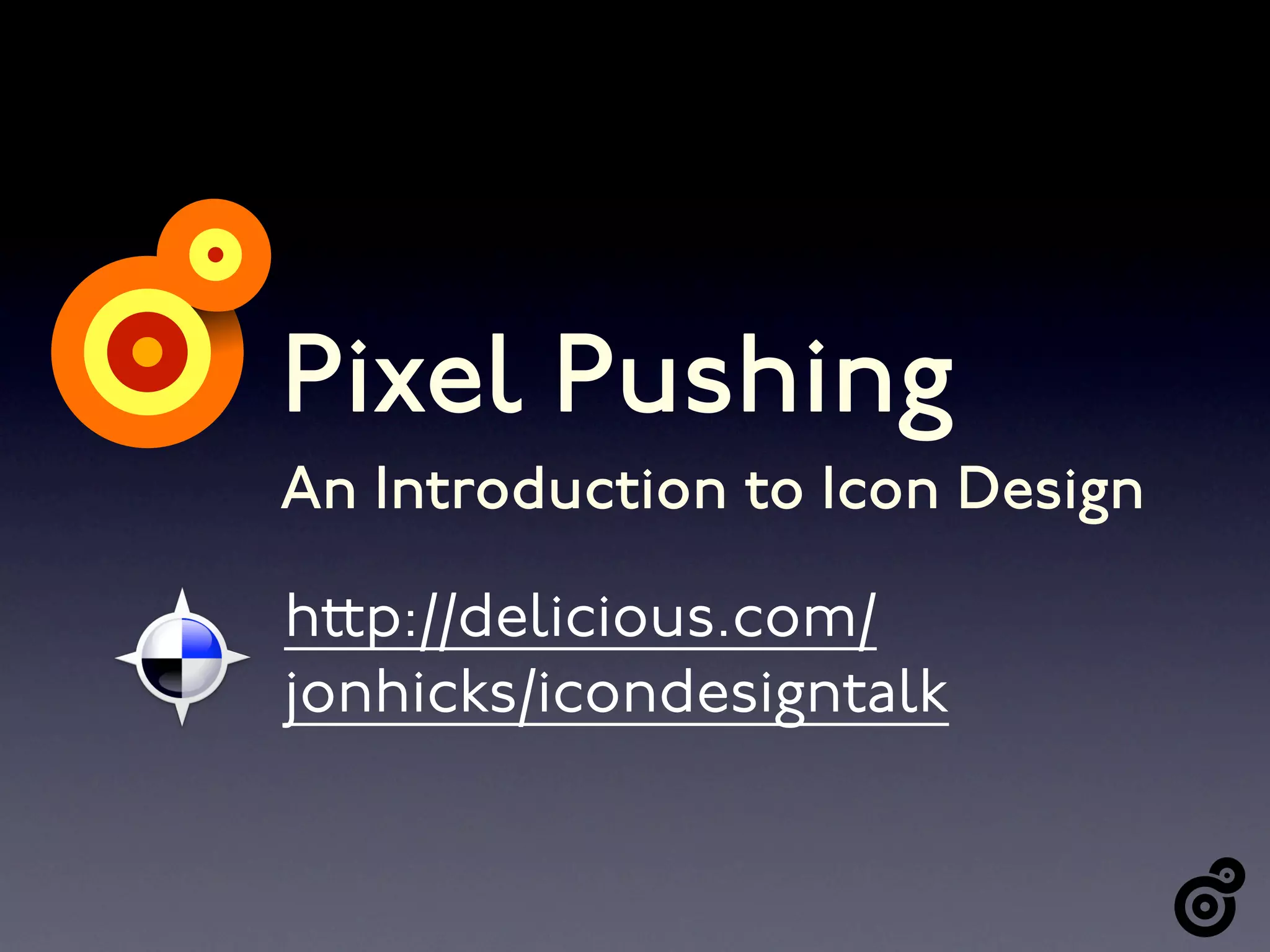 Pixel Pushing: An introduction to Icon Design