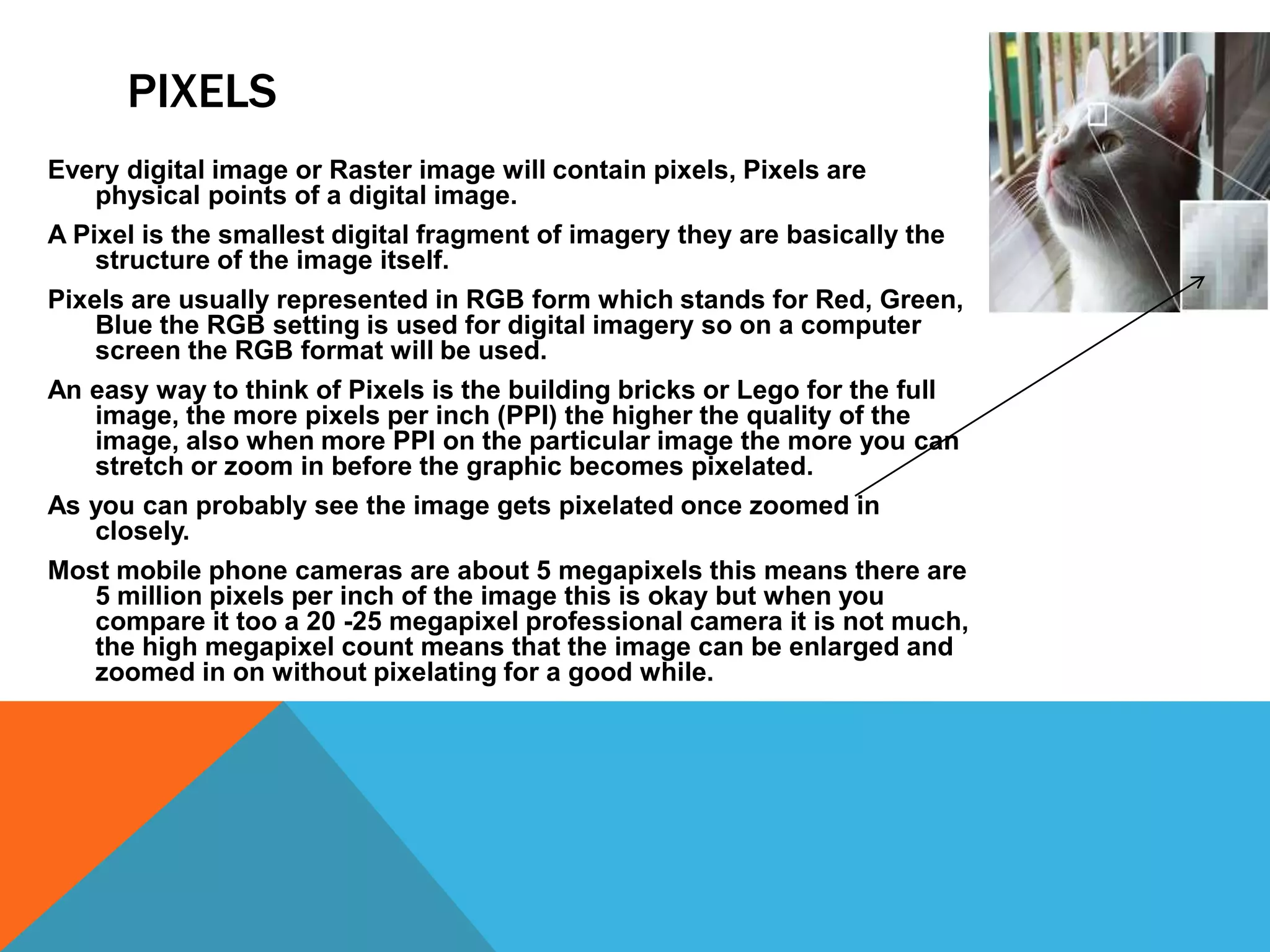 Pixels graphics | PPTX