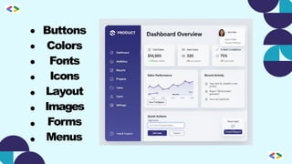 Buttons
Colors
Fonts
Icons
Layout
Images
Forms
Menus
 