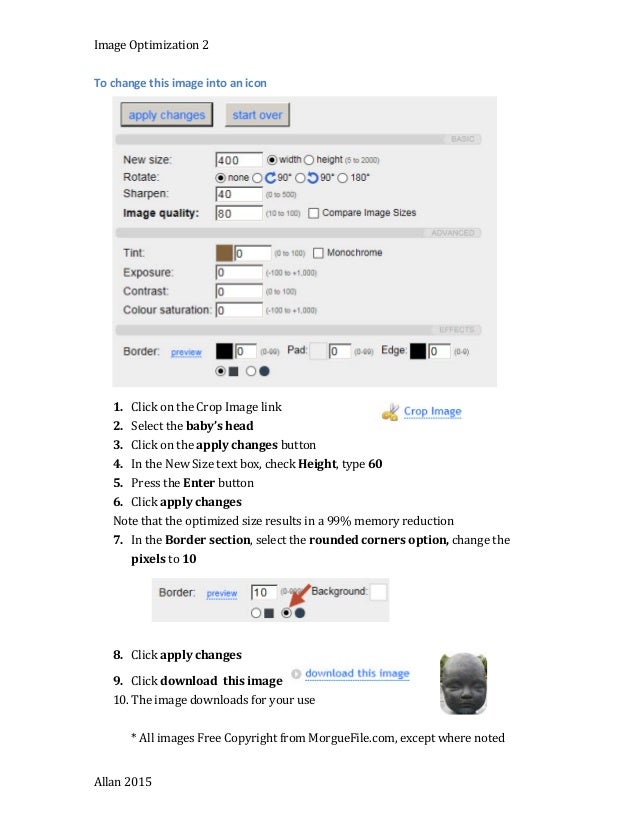 optimize images pixlr