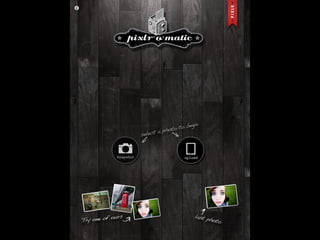 pixlr-o-matic iPad App