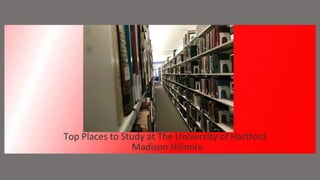 Top Places to Study at The University of Hartford