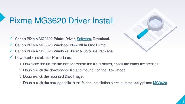 canon mg3620 scanner software