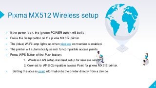 canon mx512 printer wireless setup