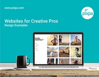 Pixpa Online Portfolio Website Examples