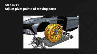 Step 6/11
Adjust pivot points of moving parts
 