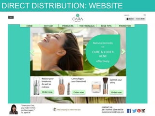 DIRECT DISTRIBUTION: WEBSITE

 