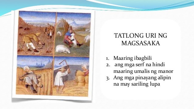 Manoryalismo Epekto Sa Lipunan Piyudalismo at manoryalismo