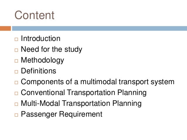 Multimodal transportation thesis 07 picture