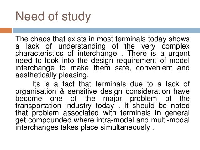Phd thesis on transportation problem