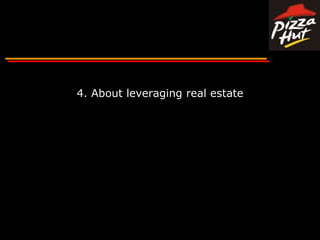 4. About leveraging real estate