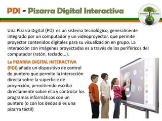 La Pizarra Digital Interactiva en el aula: Tipos de pizarra