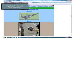 Soporte de la información
   www.alconada.eu
 