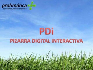 PDiPIZARRA DIGITAL INTERACTIVA 