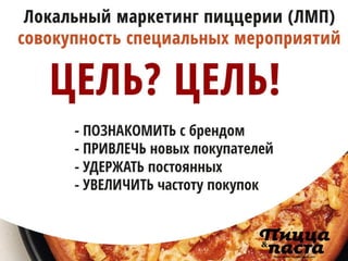 Что такое локальный маркетинг пицца-предприятий