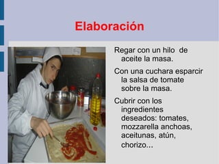 Elaboración Para amasar la masa hemos utilizado Chef-o-Matic. 