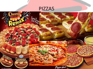PIZZAS
 