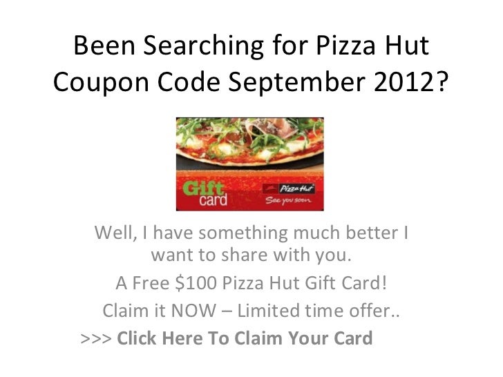 Pizza hut coupon codes north carolina