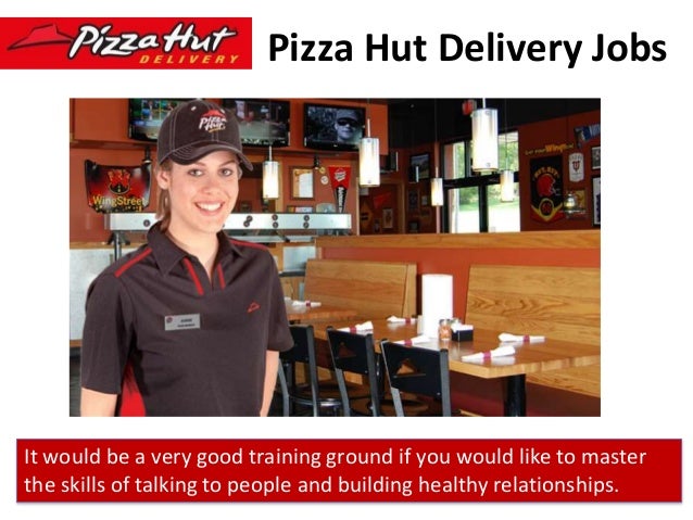 Pizza Hut Delivery Jobs